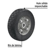 RUEDA P/CARRO T/ YEGUA COMPLETA PRETUL (TRUPER) IMPONCHABLE 7" #RD-72 (45483)