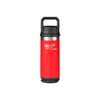 BOTELLA TERMICA ROJA PACKOUT 18 OZ MILWAUKEE 48-22-8382R