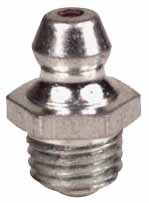 GRASERA ALEM RECTA 1/4" SAE CORTA  (CAJA 100 PZAS.)