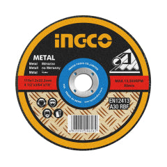 DISCO CORTAR METAL INGCO CORTE FINO 16" X 1/8" #MCD304051(OF)