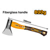 HACHA INGCO CABEZA FORJADA MGO FIBRA DE VIDRIO 800 GRS #  HAX081800