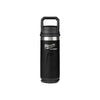 BOTELLA TERMICA NEGRA PACKOUT 18 OZ MILWAUKEE 48-22-8382B