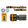 ADAPTADOR INGCO 1/2" A 1/4" LARGO 50 MM HEXAGONAL #ABH60501