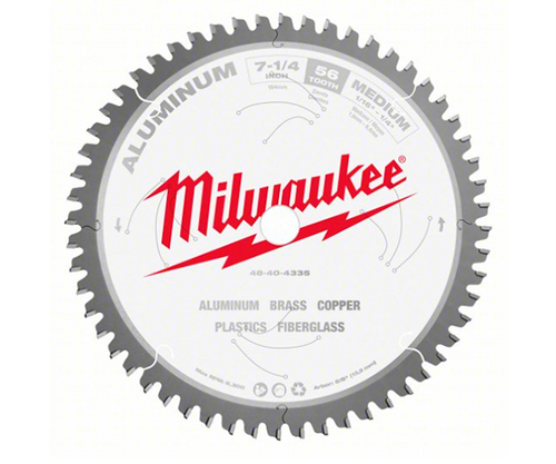 DISCO SIERRA 7.1/4 PARA ALUMINIO MILWAUKEE 48-40-4335 LACCE