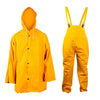 TRAJE IMPERMEABLE AMARILLO CHAQUETA Y JARDINERA L