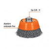 ESCOBILLA TRUPER DE COPA DIAM 5" FINA P/ESMERIL EJE 5/8" #CO-512 (11535)