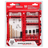 SET DE 50 PUNTAS Y ACCESORIOS IMPACTO SHOCKWAVE MILWAUKEE