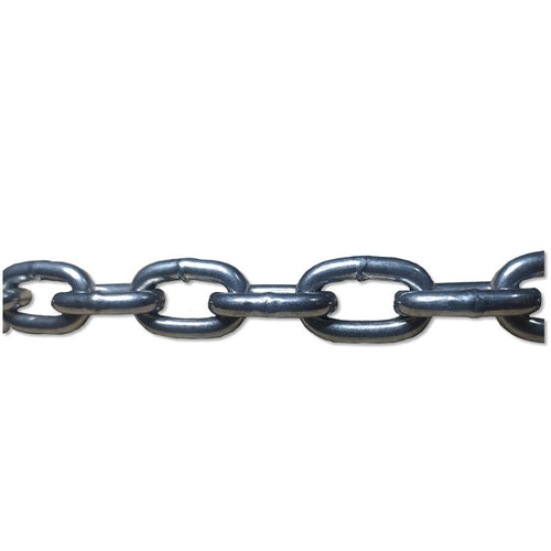 CADENA ACERO PULIDO ESLABON CORTO 11 MM (SACOS DE 9 MTS APROX)