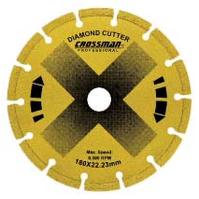 DISCO CORTAR CROSSMAN DIAMANTADO SEG. #55-162/55-181 180 MM