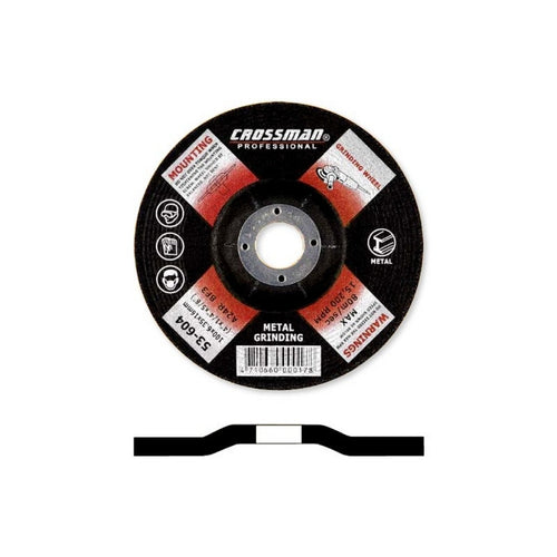 DISCO DESBASTAR METAL CROSSMAN 230X6.35X22.2MM #53609