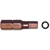 PUNTA CROSSMAN MAGNET. HEXAGONAL H-2 1/4"X25MM # 44-246 (10 UNI.) (OF)