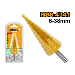 BROCA ESCALONADA INGCO 6-38 MM # AKSDS63803