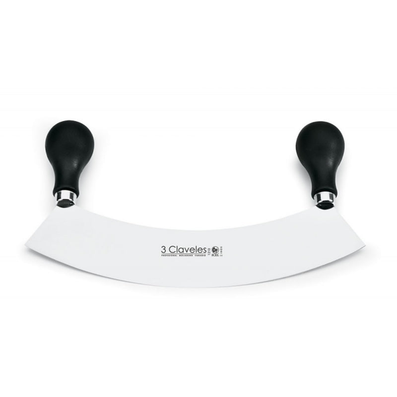 CUCHILLO TRES CLAVELES # 1210 INOX UNIBL 22 CMS DOS/MGOS P/VERDURA