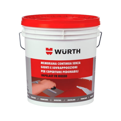IMPELAST FR MEMB. FIBRADA ROJO 20KG - WURTH - WURTH