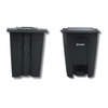BASURERO PL STICO 50 L CON PEDAL SOIN – GRIS