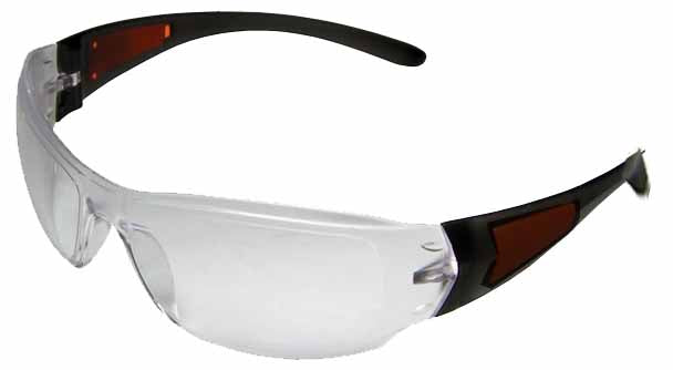 LENTE SEGURIDAD PARKSON TRANSPARENTE NATURAL #SS-7731 (CAJA 12 UN.)