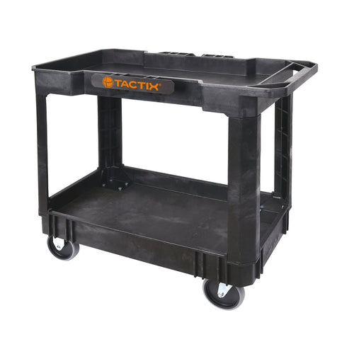 CARRO PLASTICO TACTIX # 326087 C/RUEDAS 2 GAVETAS 86.6X44X82.5 CM.
