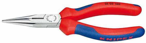 ALICATE KNIPEX 2502160 - 160 MM PUNTA P.RADIO F/PLAS