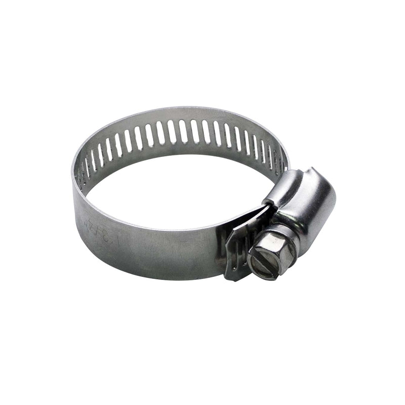 ABRAZADERA REF. KENDO INOX.5/8"-1.1/4" ANCHO 1/2" BOLSA 10 PZS # 50057