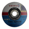 DISCO CORTAR DRONCO ACERO INOX.115 MM X 2.2 MM AS30 (OF)