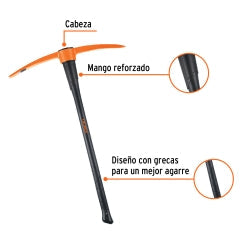 PICOTA TRUPER 7 LBS C/MANGO FIBRA DE VIDRIO # ZP-7M (18630)