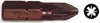 PUNTA CROSSMAN MAGNET. POZIDRIV #1 1/4"X25MM # 44-341S (10 UNI.)