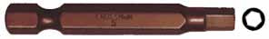 PUNTA CROSSMAN MAGNET. HEXAGONAL H-2 1/4"X50MM # 44-446 (10 UNI.)