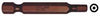 PUNTA CROSSMAN MAGNET. HEX. TAMPER PROOF H-3 1/4"X50MM # 44-488 (10 UNI.) (OF)