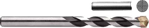 BROCA CONCRETO DIAGER PROF./ MEGA  7,0 MM STANDARD(OF)