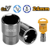 LLAVE DADO INGCO 6 PTA 1/2 DR  24 MM # HHAST12241