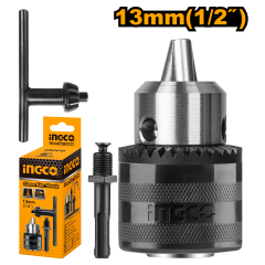 PORTABROCA INGCO 1/2" C/LLAVE Y ADAPTADOR HILO UNF #KC1301.1
