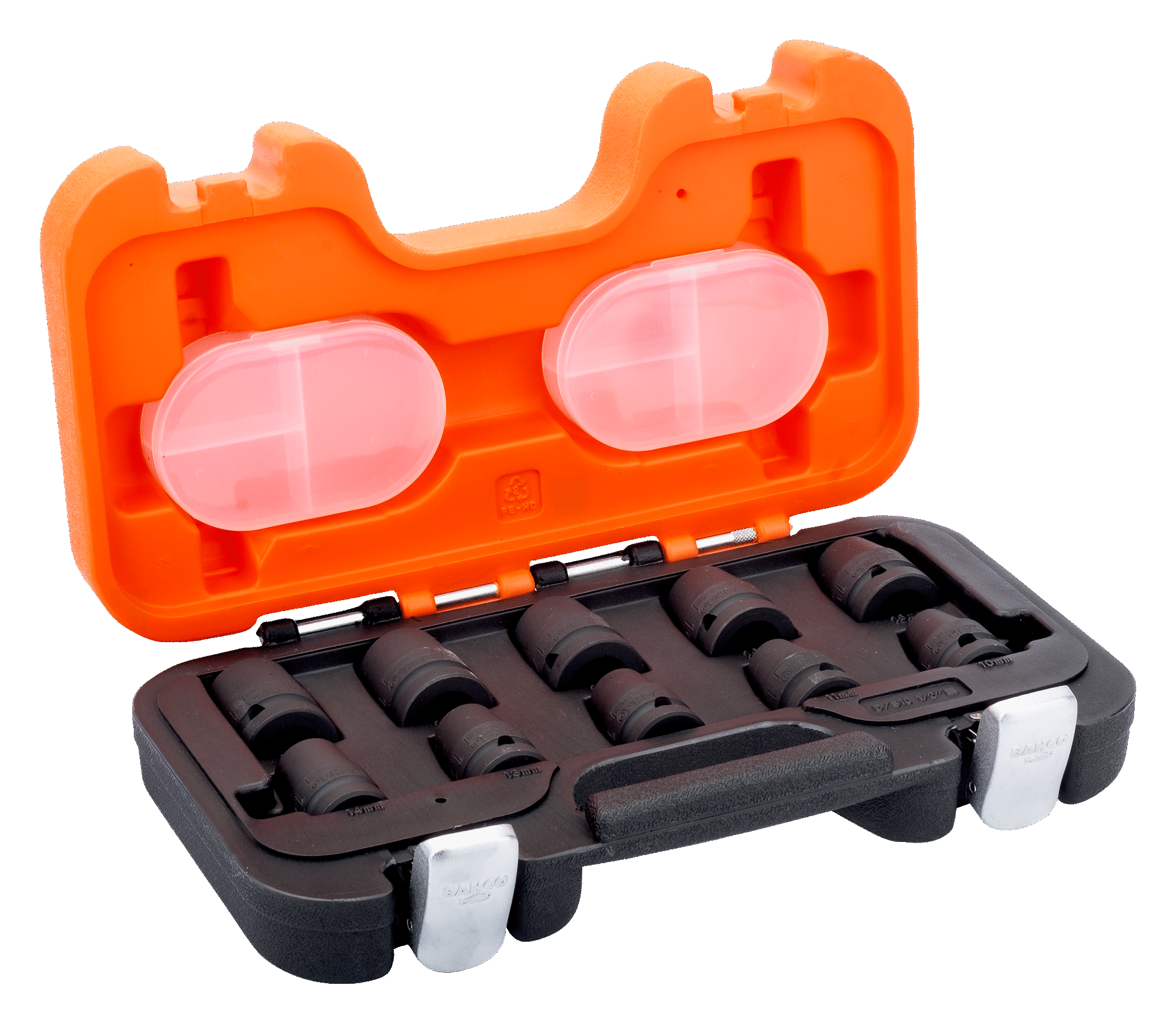 Juego de 10 dados de impacto 1/2 (10-19 mm) BAHCO