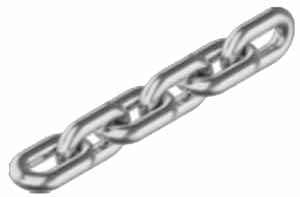 CADENA GALV ESLABON CORTO 4 MM (SACO DE 87 MTS APROX.)