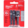 SET ADAPTADORES PARA DADO 1/4-3/8-1/2 MILWAUKEE 48-32-5033