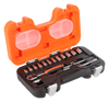 Juego De Dados 1/4" 4 - 13MM 16 Piezas BAHCO