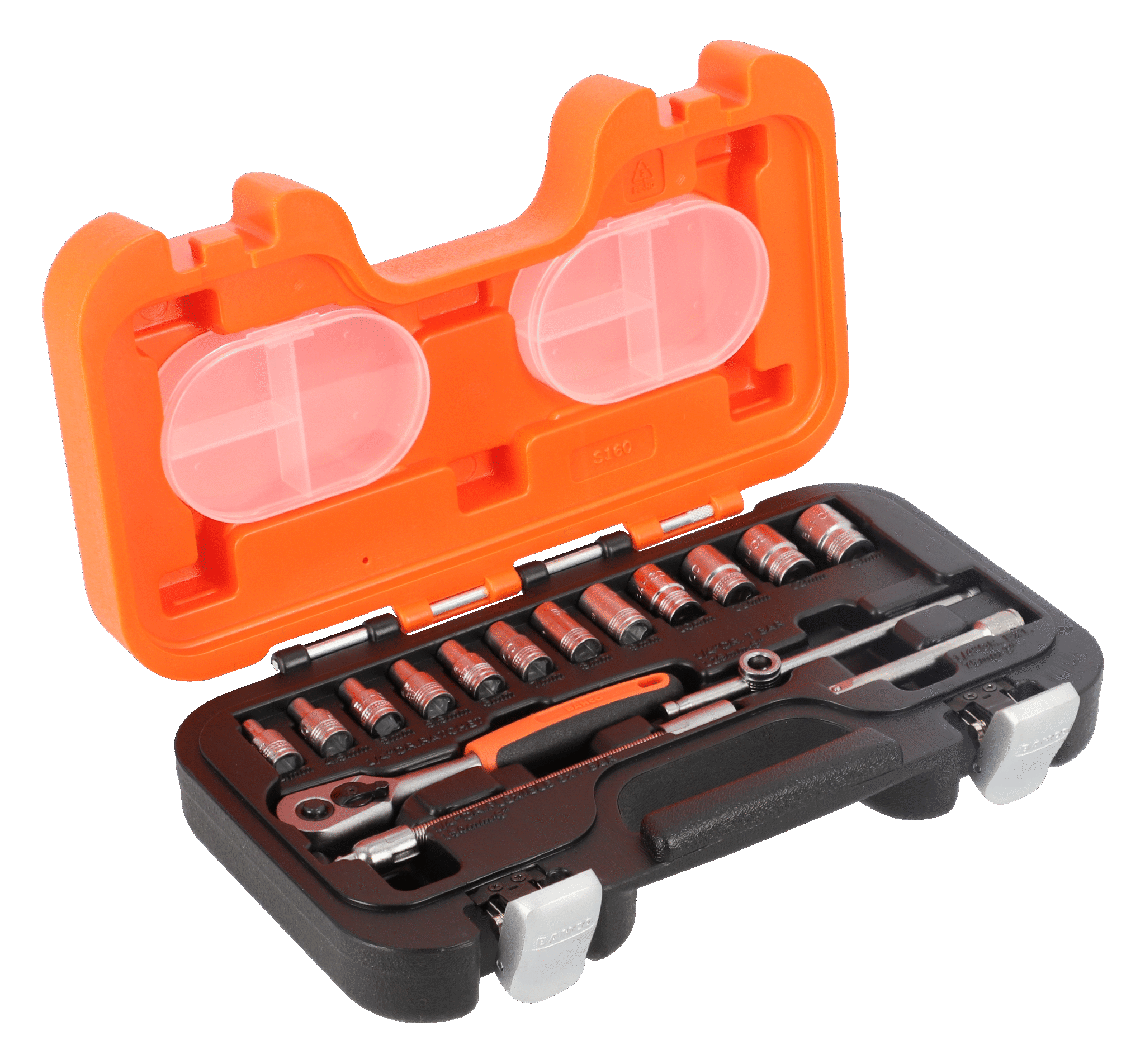 Juego De Dados 1/4" 4 - 13MM 16 Piezas BAHCO