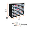 ORGANIZADOR TRUPER 64 COMPART. #ORG-64 (10895)