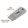 RASPADOR PINTURA TRUPER HOJA 1.1/2" C/5 HOJAS # RASP-3 (101100)