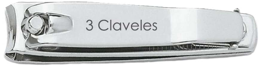 CORTAUÑAS TRES CLAVELES # 80370- 6 CMS. JGO. 12 PZAS. C/LIMA
