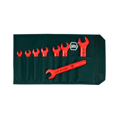 Juego 8 llaves punta 5/16" a 3/4" aislado