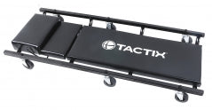 CAMA DE TALLER TACTIX # 385006 ACOLCAHADA LARGO 101 CM. 6 RUEDAS