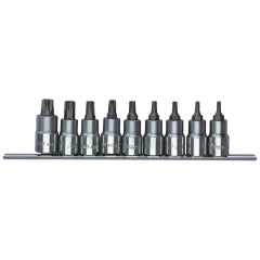 DADO HANS 1/2" DR PUNTA TORX T30-70 JGO. 8 PZAS # 46024-8C