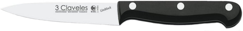 CUCHILLO TRES CLAVELES # 1150 INOX UNIBL 10 CMS COCINERO