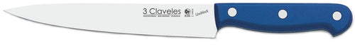 CUCHILLO TRES CLAVELES # 1945 INOX MGO ABS 20CMS FILETEAR