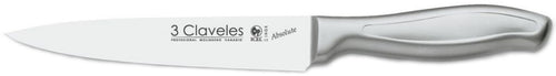 CUCHILLO TRES CLAVELES # 1482 ACERO INOX COCINA 15 CMS
