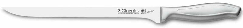 CUCHILLO TRES CLAVELES INOX. # 1430 ABSOLUTE JAMONERO 24 CMS (OF)