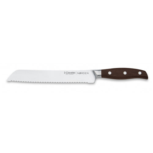 CUCHILLO TRES CLAVELES FORJADO #1043 NORDEN PANERO 20.5 CMS