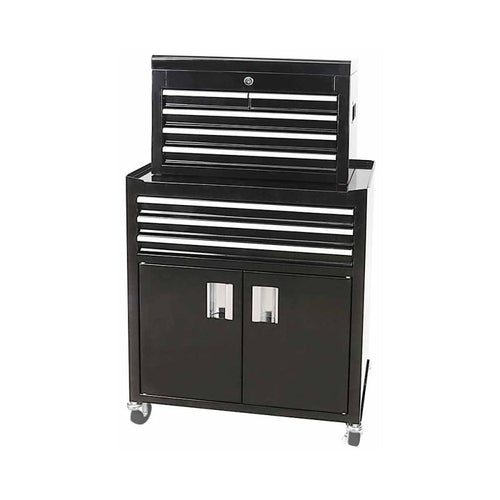 CAJA HERRAMIENTAS TACTIX #326096 TIPO ESTANTE CON RUEDAS