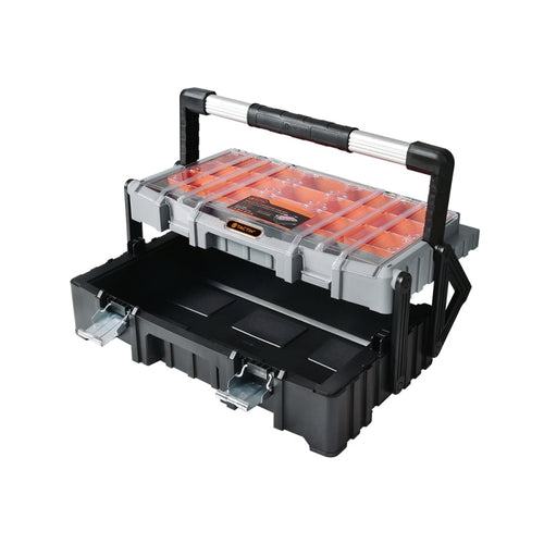 CAJA HERRAMIENTAS TACTIX #320300 PLASTICA C/ORGANIZADOR 58 CM(OF)