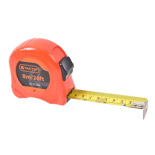 HUINCHA TACTIX # 235288 8.0 MTS X 1" (MM-PUL)